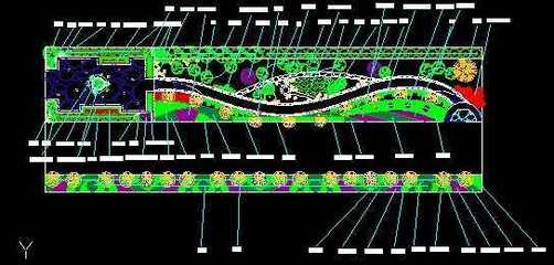 大门种植图免费下载与园林绿化工程施工要点